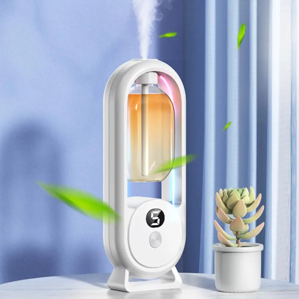 Automatic Home Fragrance Machine Essential Oil Diffuser Nebulizer Perfume Scent Machine for Kitchen and Toilet Deodorization