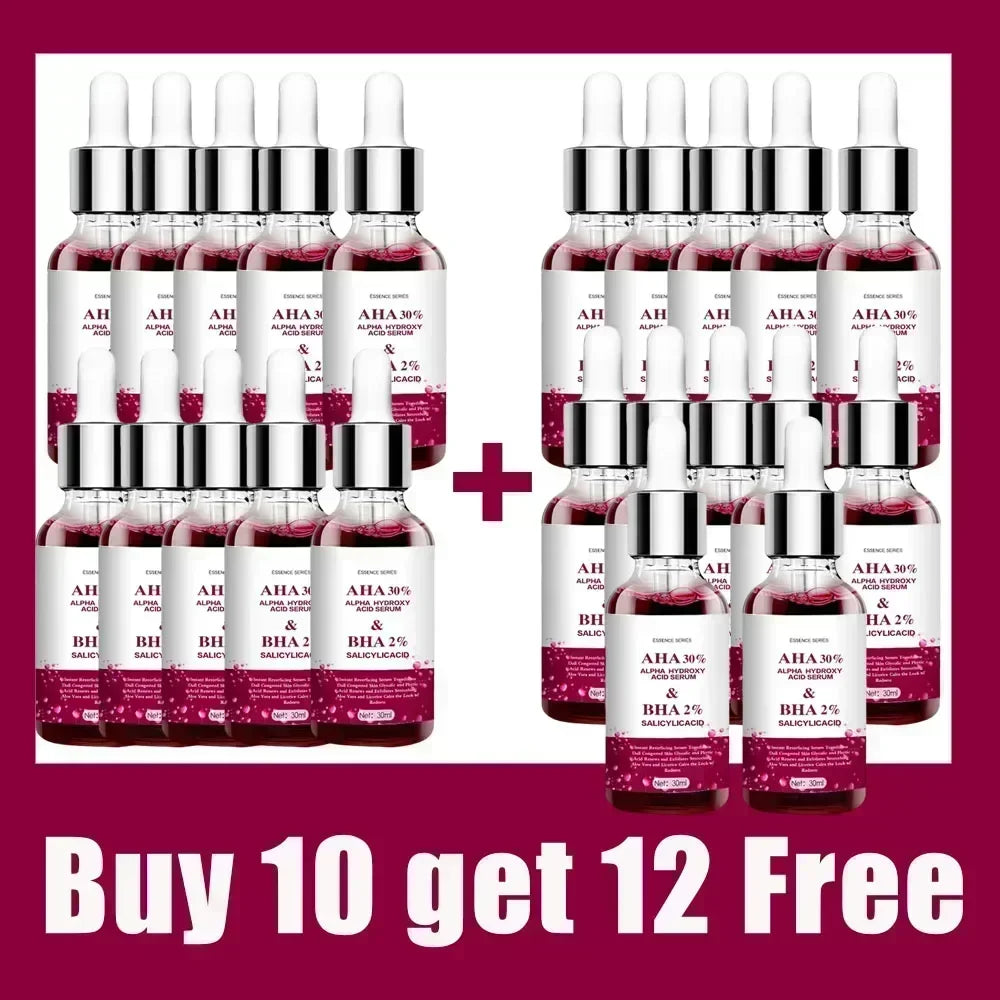 2495  Shrink Pores Serum Salicylic Fruit Acid Face Remove Blackheads Oil Control Gel Whitening Moisturizing Smooth Skin Care Pro