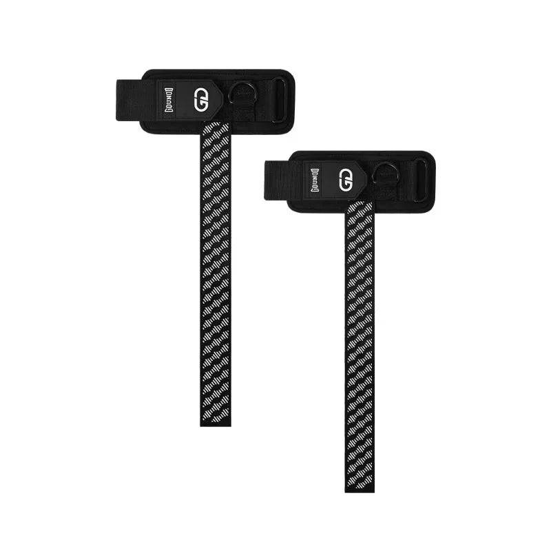 2Pcs Weightlifting Wrist Straps Strength Training Adjustable Non-slip Gym Booster Bands Fitness Lifting Support Sports Grip Ban
