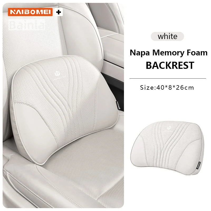 For Leapmotor C10 C11 C16 B10 C01 B01 2026, Car Headrest Neck Support Seat Lumbar Cushion Adjustable Breathable Soft,Accessories