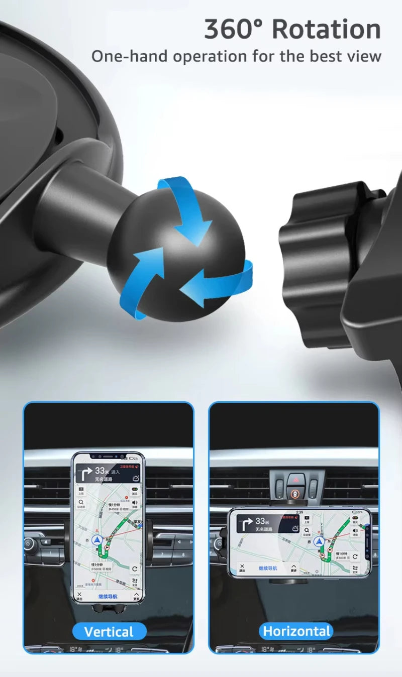 CD Slot Car Phone Holder Universal Car Mobile Phone Stand Support for iPhone 15 14 Car Phone Mount for 4.5-7.0 inch Phone