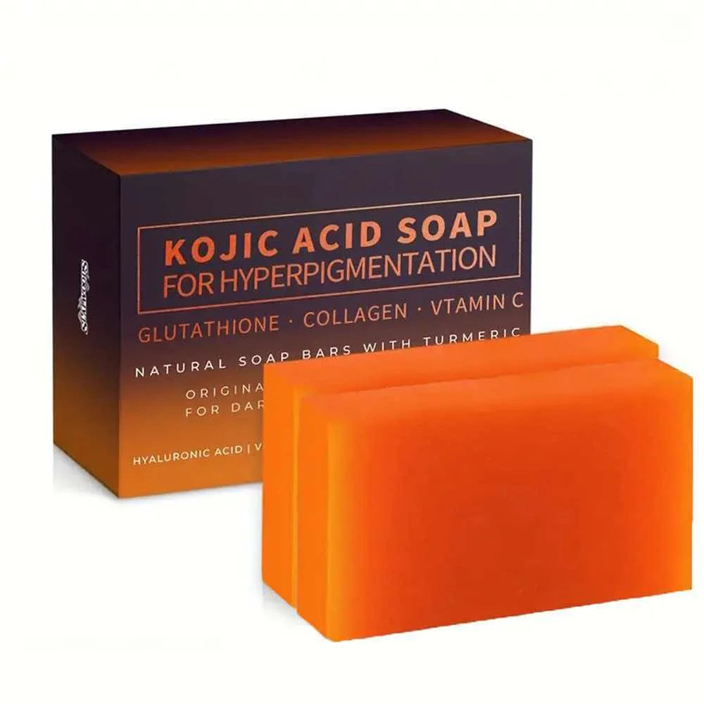 Kojic Acid Dark Spot Remover Whitening Soap Handmade Skin Care Deep Cleaning Moisturizing Cleansing Essential Soap Brighten Skin