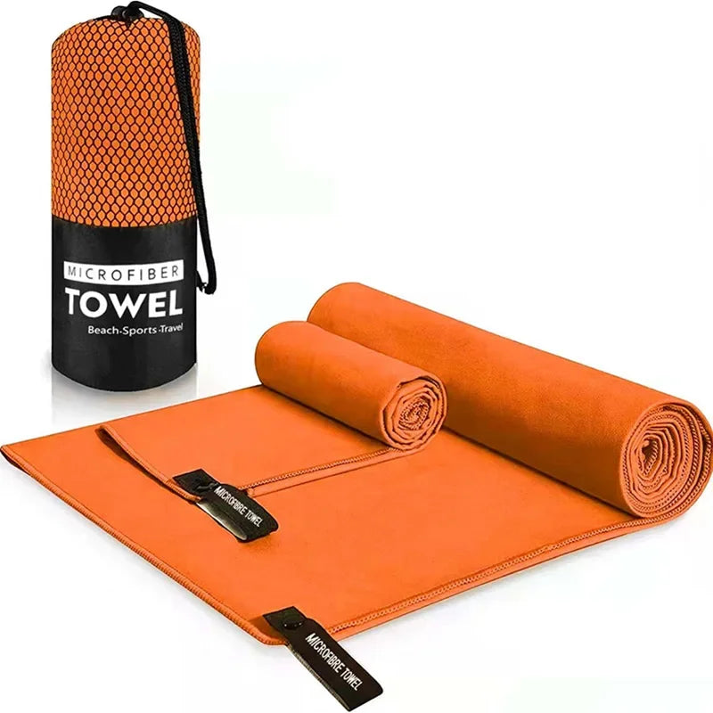 Quick-Drying Sports Towel 40x80/50x110cm Blue Grey Green Orange Swimming Gym Fitness Camping Running Beach Washcloth Towels
