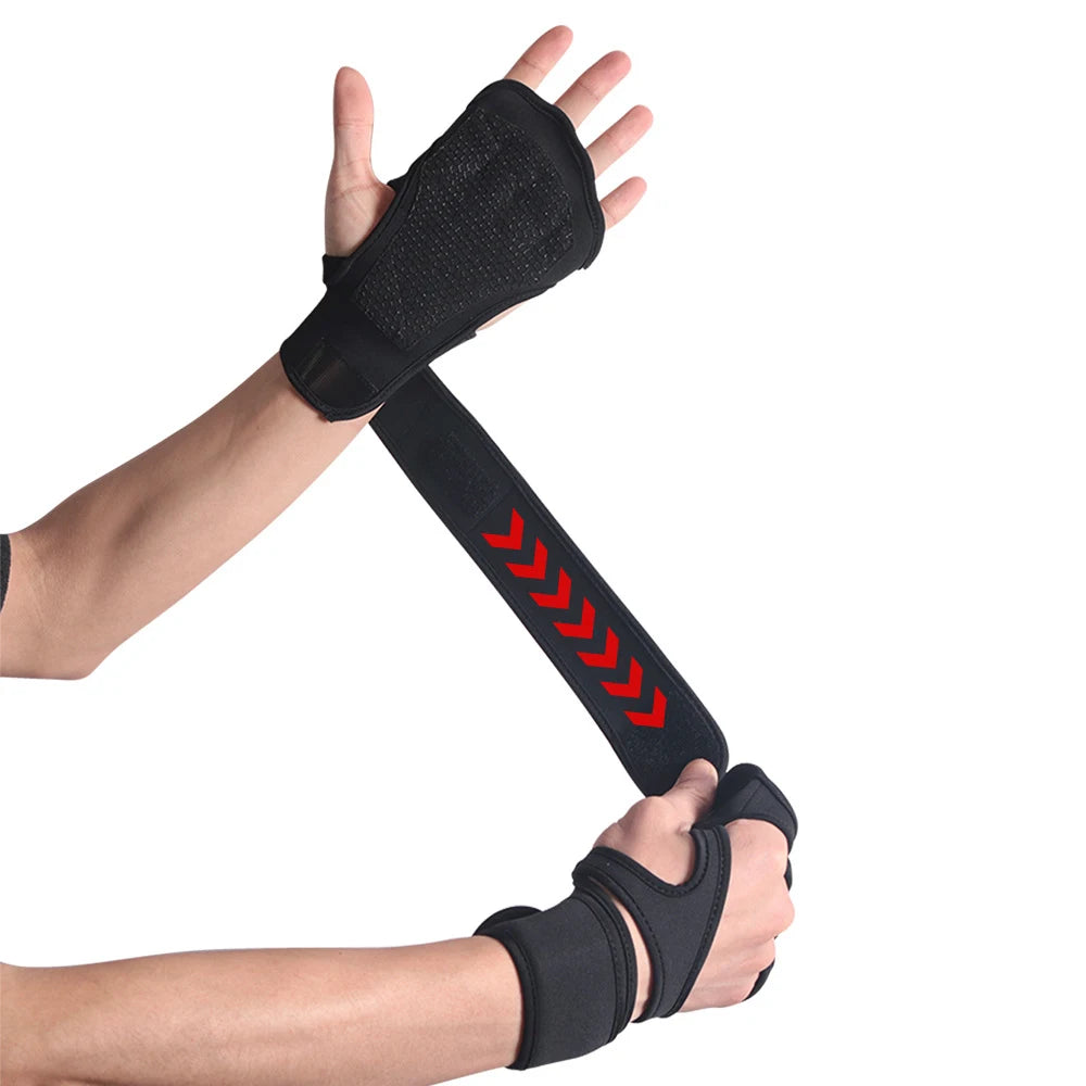 2PC/1pair GOUNOD Training Sport Gloves Workout Gloves Fitness BodyBuilding Weightlifting Gym Hand Wrist Palm Protector Gloves