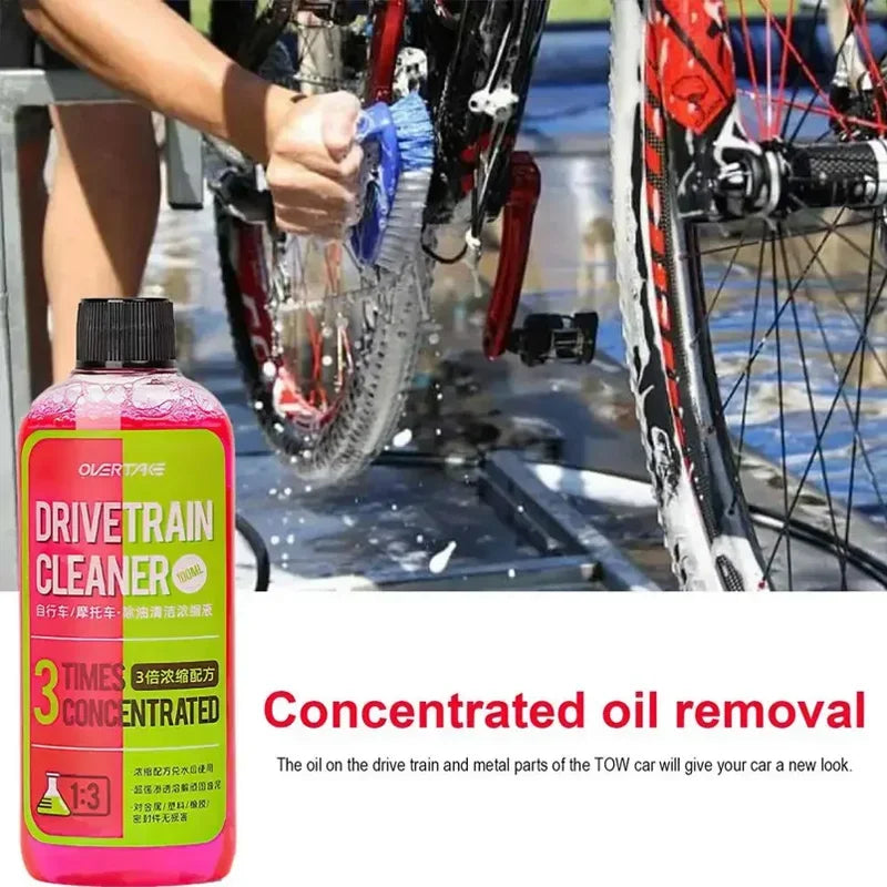 100/350ml Bike Drivetrain Cleaner Bicycle Chain Cleaning Maintenance Liquid Degreaser Spray Bike Chain Cleaner Bicycle Degreaser