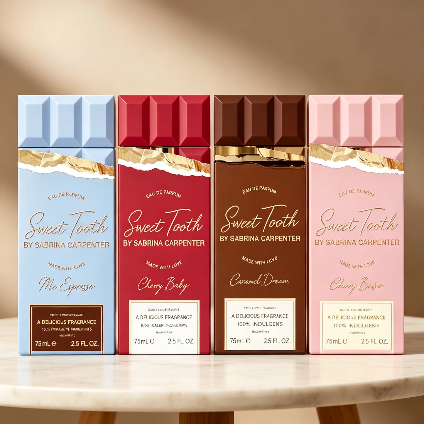 SABRINA CARPENTER Sweet Tooth Series Women's Food-ScentedSpray Fragrance Ideal Gift for Valentine's Day & Christmas