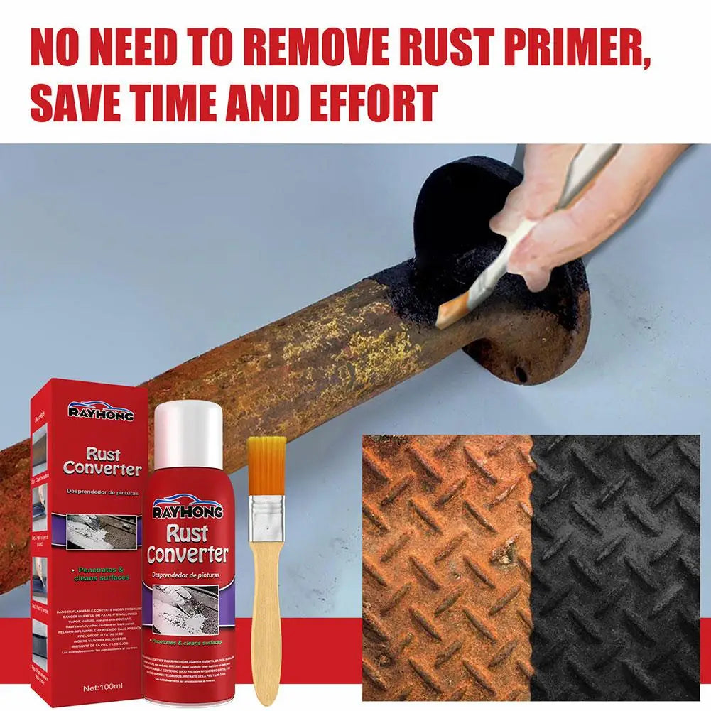 Auto Body Rust Resistant Primer Rust Free Car Paint Multi-Functional Protect Oxidation Protective Agent Rust Conversion Primer