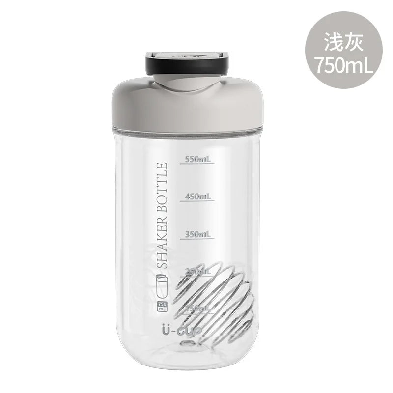 Tritan Material Protein Shaker Bottle - Large-Capacity Portable Gym Cup for Fitness Enthusiasts, Perfect for Summer Workouts