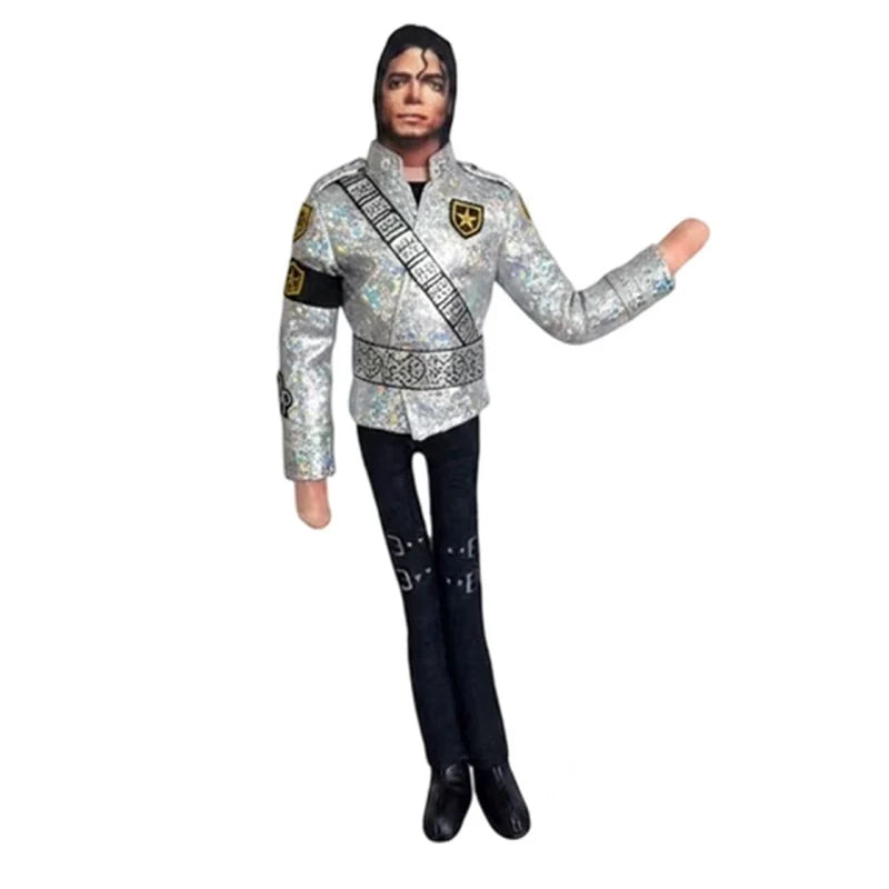 Pop King Michael Jackson Stuffed Doll Flexibly Movable Joints Handwoven Toys  For Fan Gifts For Home Decoration 2026 New Gifts