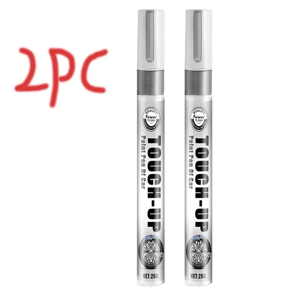 FARIENNE Silver Car Rim Touch Up Paint Pen Quick Repair For Wheel Scratches Chipped Paint And Metal Surface Blemishes