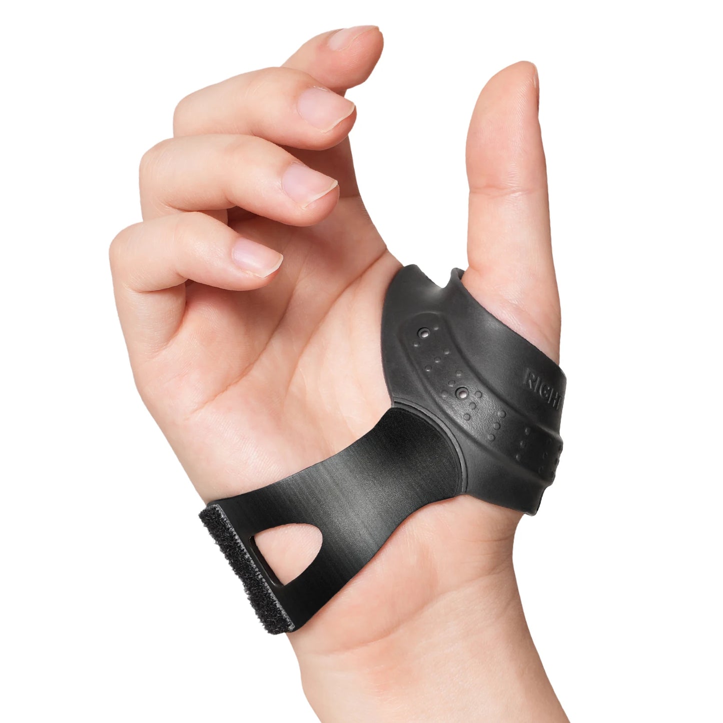 VELPEAU Flexible CMC Thumb Brace for Arthritis Pain and Thumb Base Support, Soft Rubber Thumb CMC Joint Splint for Women Men