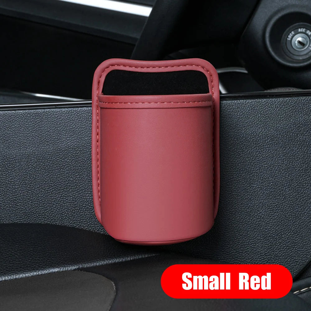 Car Door Cup Holder Box Universal Drink Rack Storage Bin Back Clip Design Car Seat Back Water Cup Box Organizer Pocket