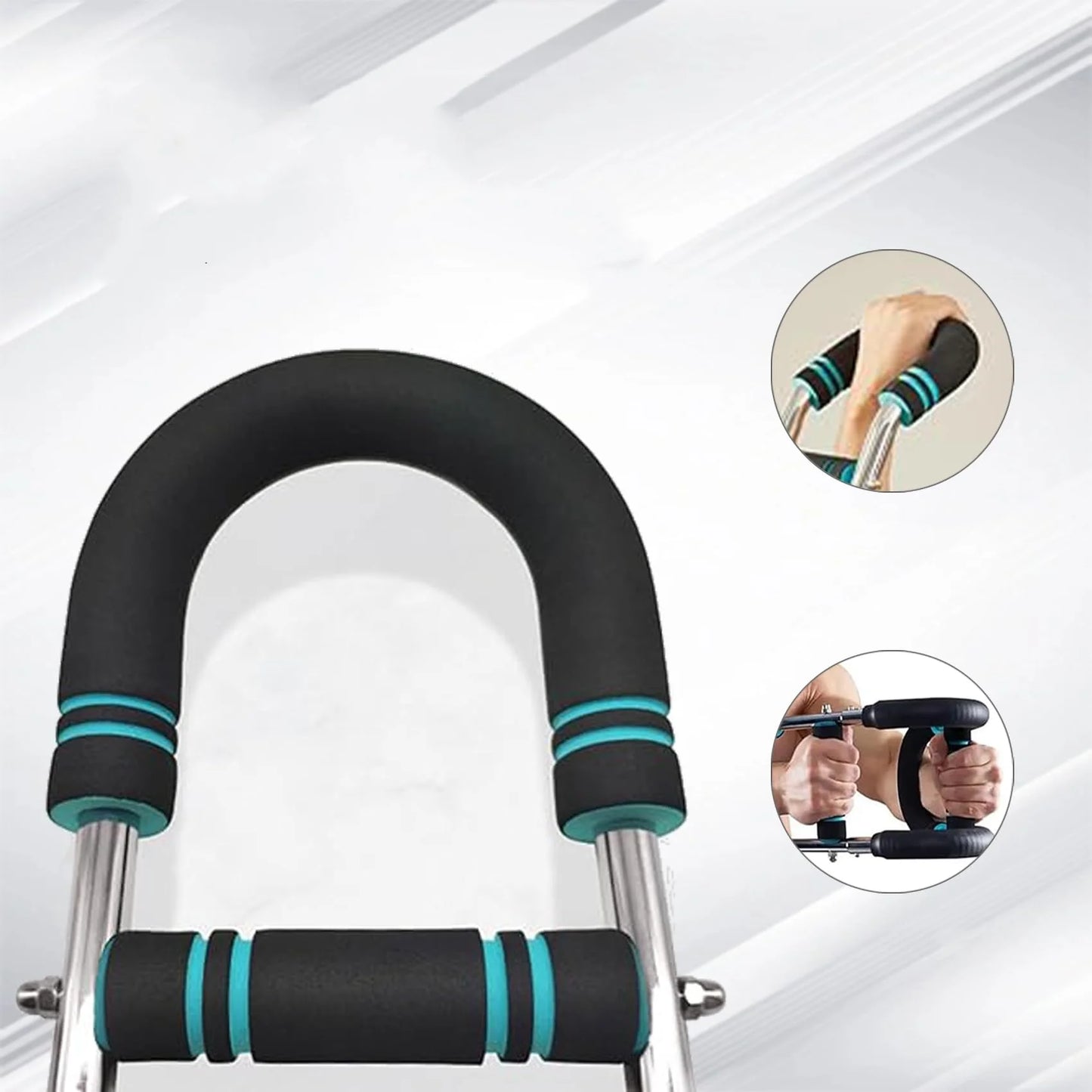 Adjustable Detachable Arm Trainer With Resistance Bands Chest Expander Upper Body Strength Training Home Gym Workout Equipment