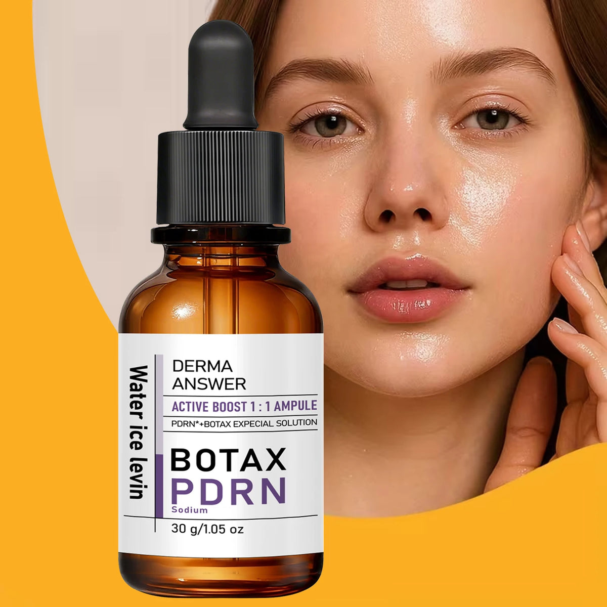 Hyaluronic Acid & Niacinamide & Vitamin C Face Oil Moisturizing Brightening Nourishing Facial Oil for All Skin Types