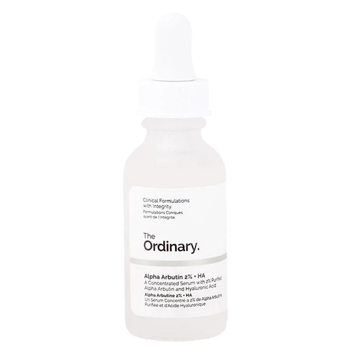 Alpha Arbutin 2% + HA 30ml Serum Minimise The Appearance of Dark Spots and Discolouration Hydrate The Skin