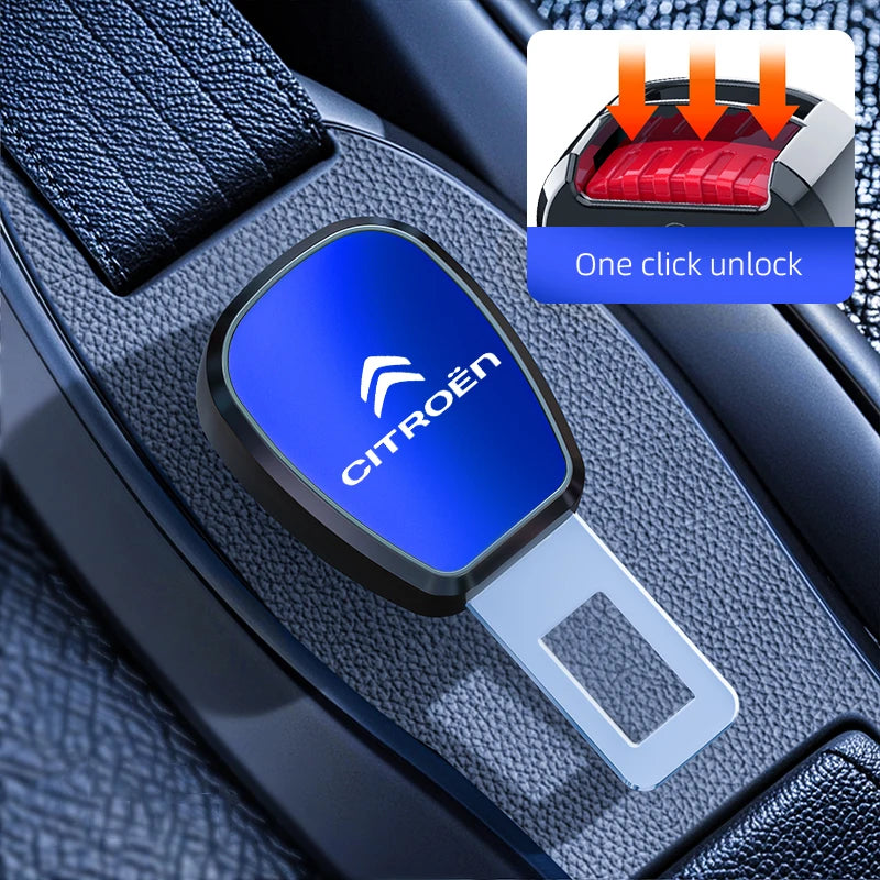 Car Seat Belt Clamp Extender Safety Belt Buckle Car seat belt extender for Citroen C4 C3 C2 C1 C5 DS3 headrest Accessories