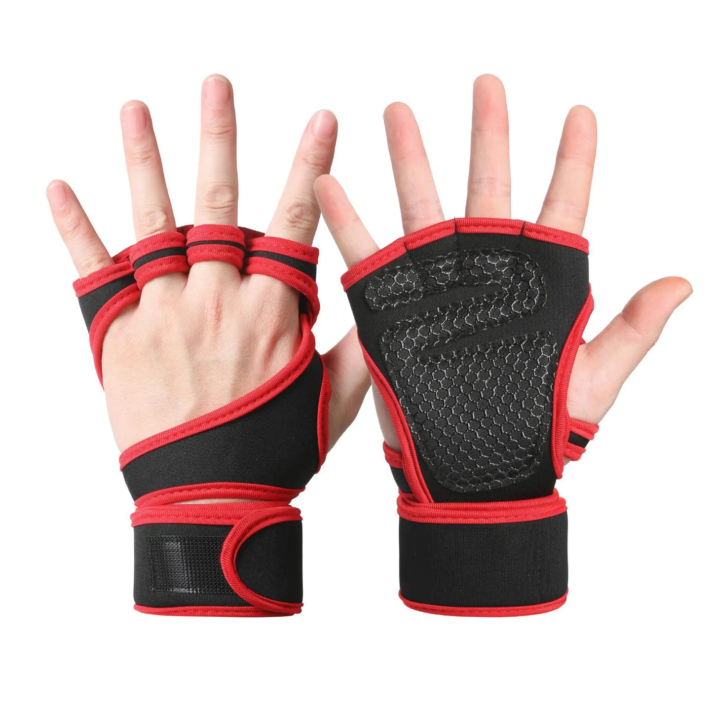 Gym Gloves for Men Women Weightlifting Workout Fitness Training Gloves with Wrist Support Non-slip Breathable