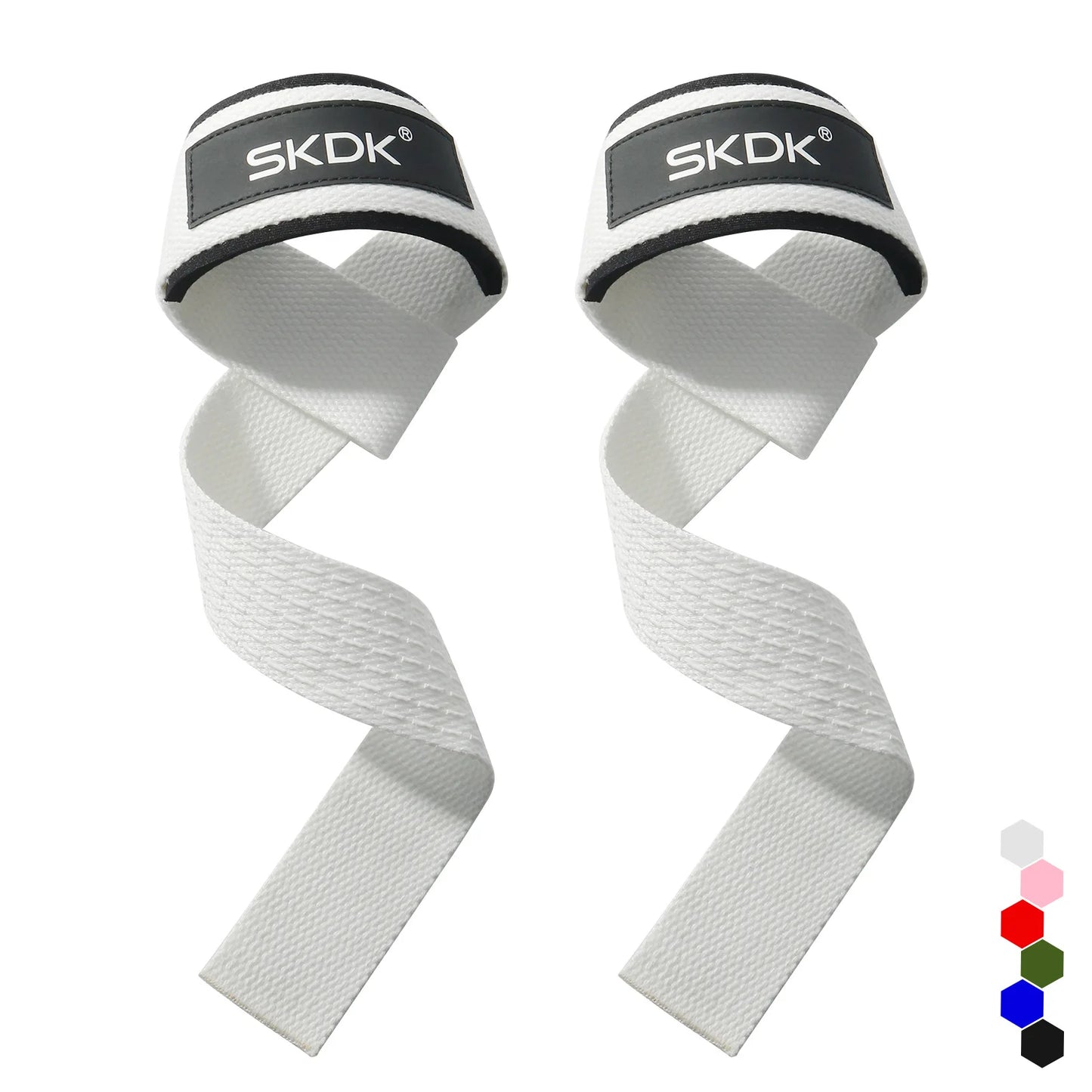 Weightlifting Strap with Wrist Band Gym Grip Bands Fitness Powerlifting Strength Weight Training Exercise Protection Wrist Strap