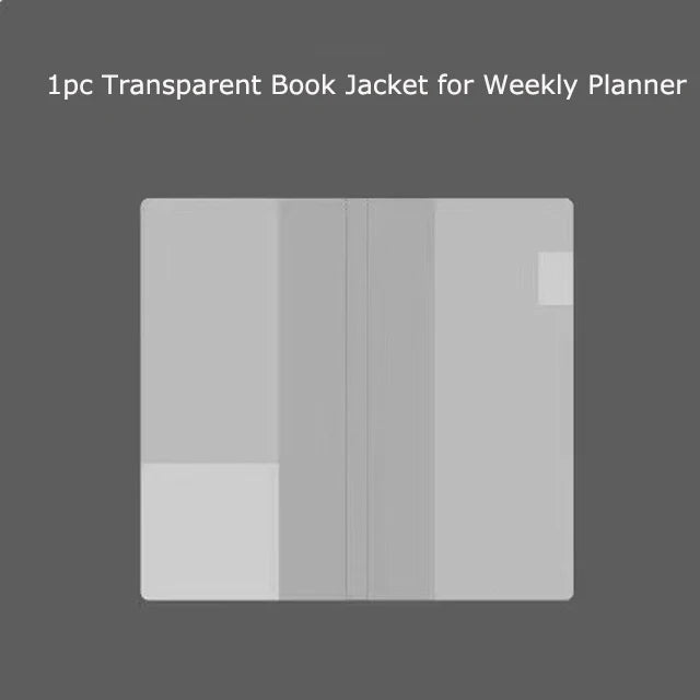 Newest Kinbor 2027 Notebook Agenda Weekly Planner 52g BaChuan Paper Pocket Journal Plan Book Travel Recording School Supplies