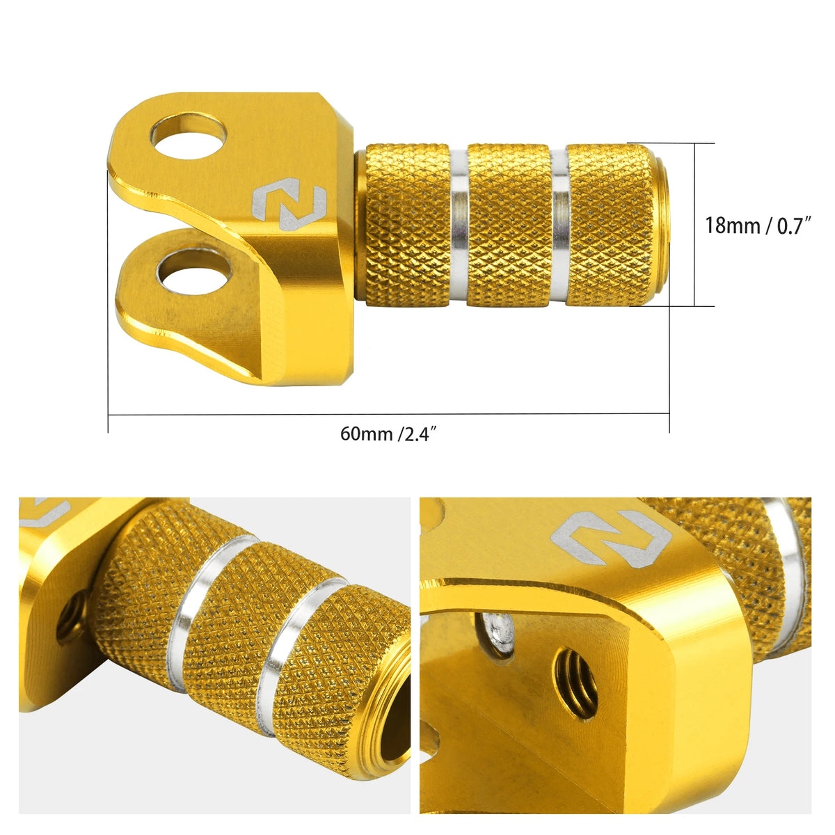 NICECNC For Suzuki 2000-2024 DRZ400 DRZ400E DRZ400S DRZ400SM DR-Z 400 400E 400S 400SM Adjustable Shift Lever Tip Brake Pedal Tip