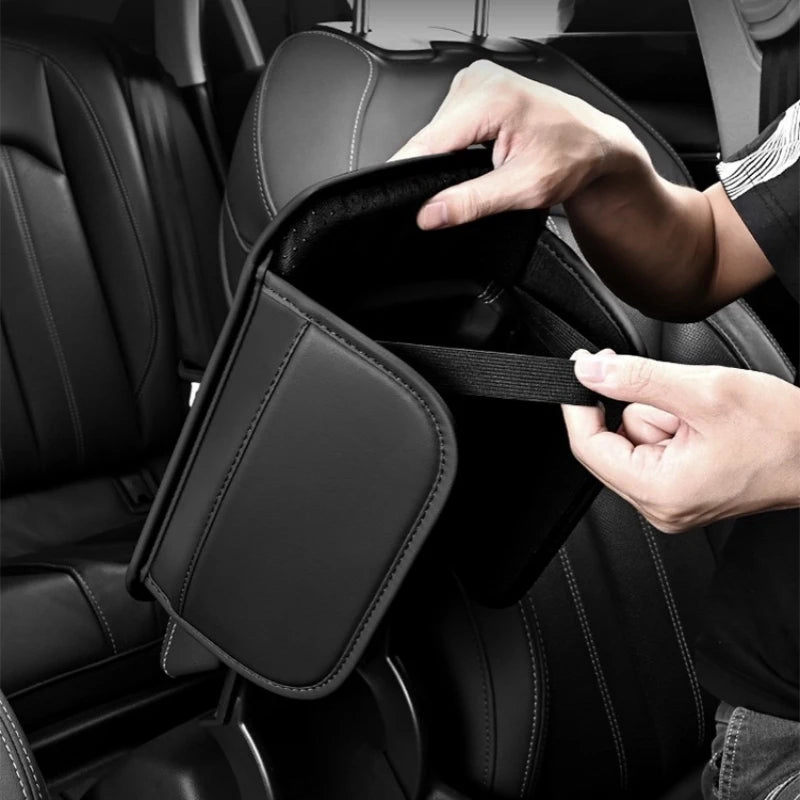 Leather Car Armrest Cushion With Storage Bag for Mazda 2 3 6 5 Atenza CX3 CX5 MX5 CX7 Axela CX30 CX90 CX60 Auto Accessories