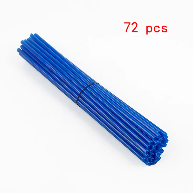 Universal Motorcycle 36/72Pcs Wheel Rim Spoke Wrap Kit Skins Protector Cover For SX SXF EXC TC TE KXF CRF YZF WR YZ RM Motocross