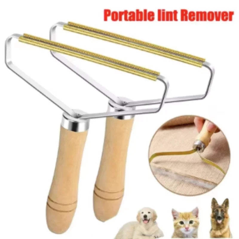 Portable Manual Pet Hair Removal Brush - New Cat Wool Dog Hair Remover Animal Hair Brushes Comb for Dogs And Cats
