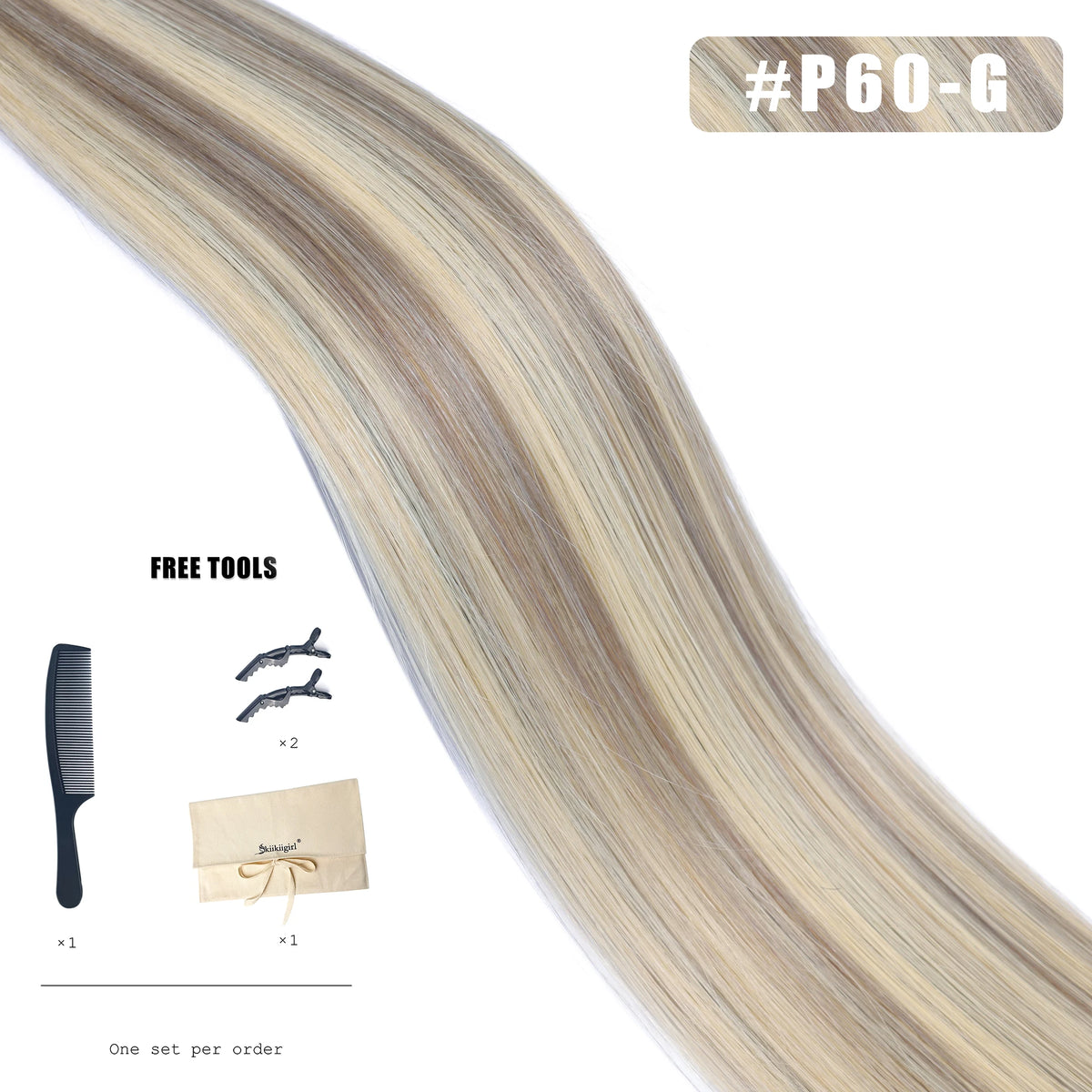 Butterfly Weft Hair Extensions Human Hair Invisible Flat PU with Hole Twin Tabs Hair Weft 12-24inch Micro link 100g