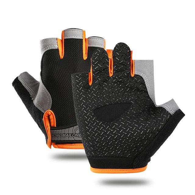 Half Finger Gel Weight Lifting Gloves Men Women Breathable Anti-slip Workout Gloves Summer Gym Yoga Sport Training Hand Gloves
