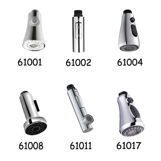 Kitchen Pull Out Faucet Sprayer Nozzle Sprayer ABS Durable Water Saving Shower Spray Head Bathroom Basin Sink Tap Replacement
