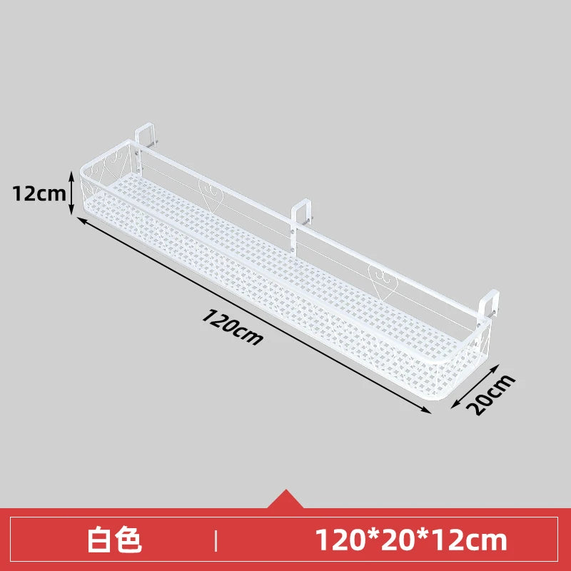 Balcony Flower Holder Hanging Planter Bracket for Railing Vertical Plant Shelves for Succulents Outdoor Gardening Storage Rack