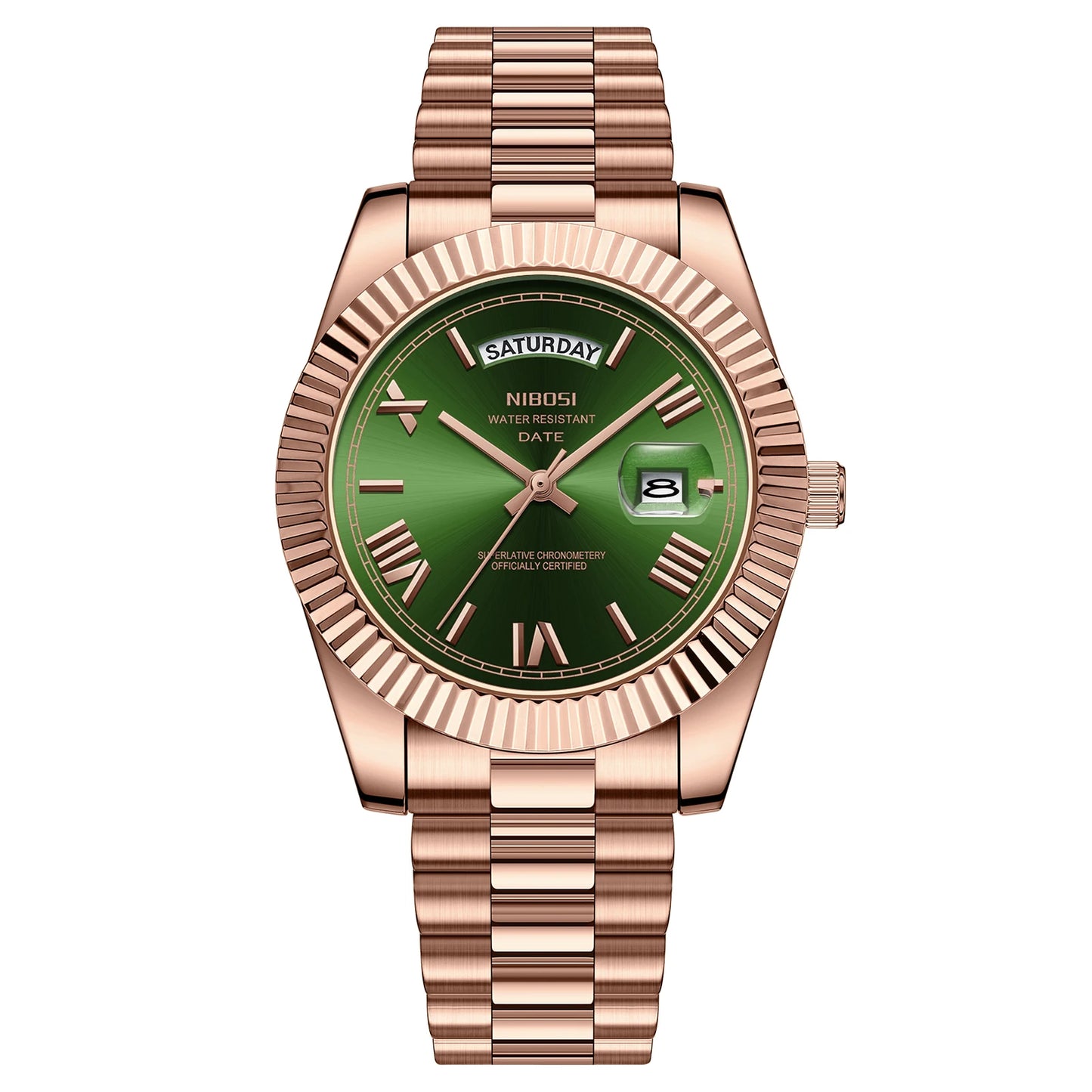 NIBOSI Fashion Watch Men Day Date Miyota Quartz Men Watch Top Brand Luxury Wristwatch Waterproof Steel Male Clocks Reloj Hombre