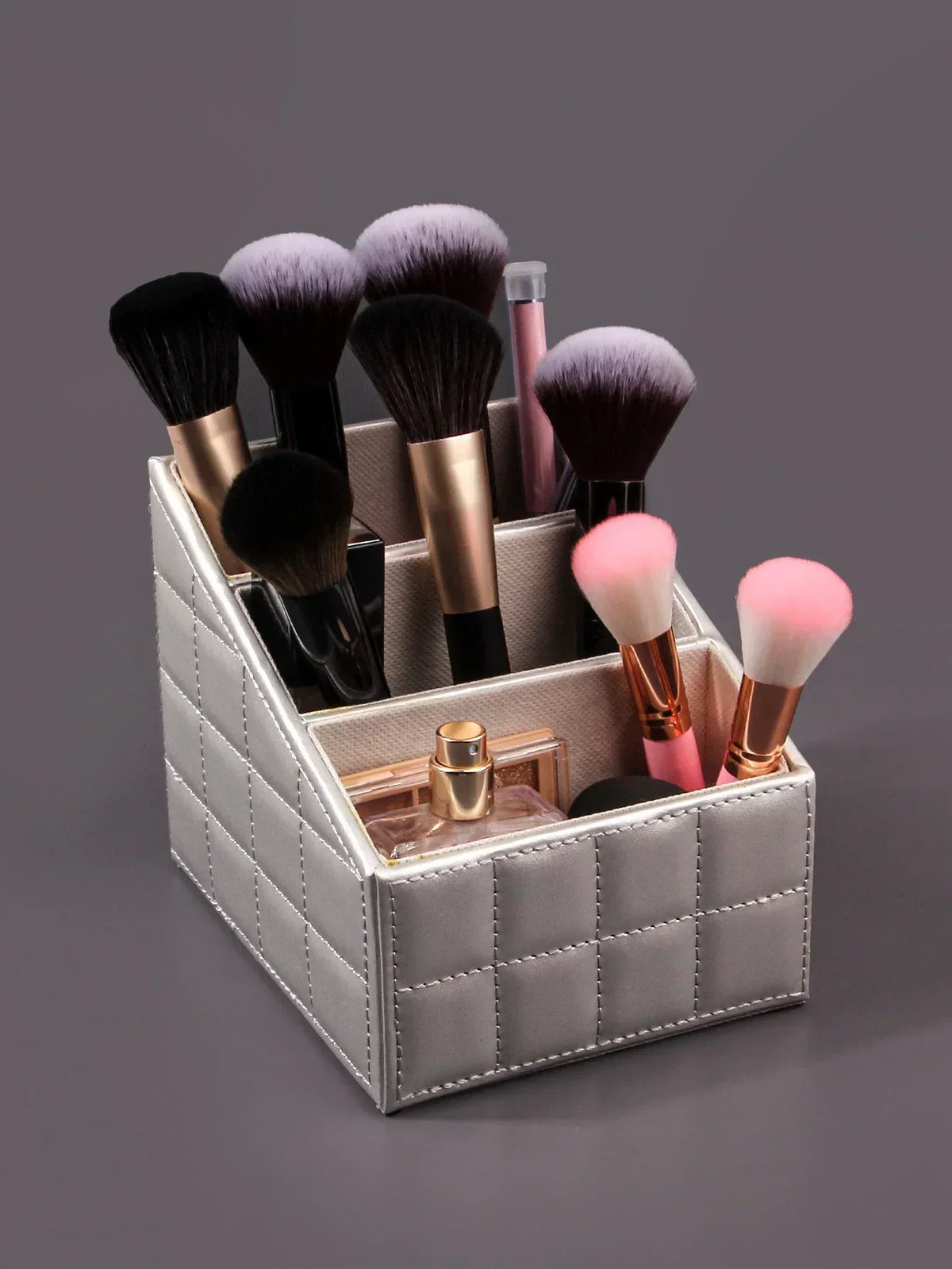Large Capacity PU Brush Organizer
