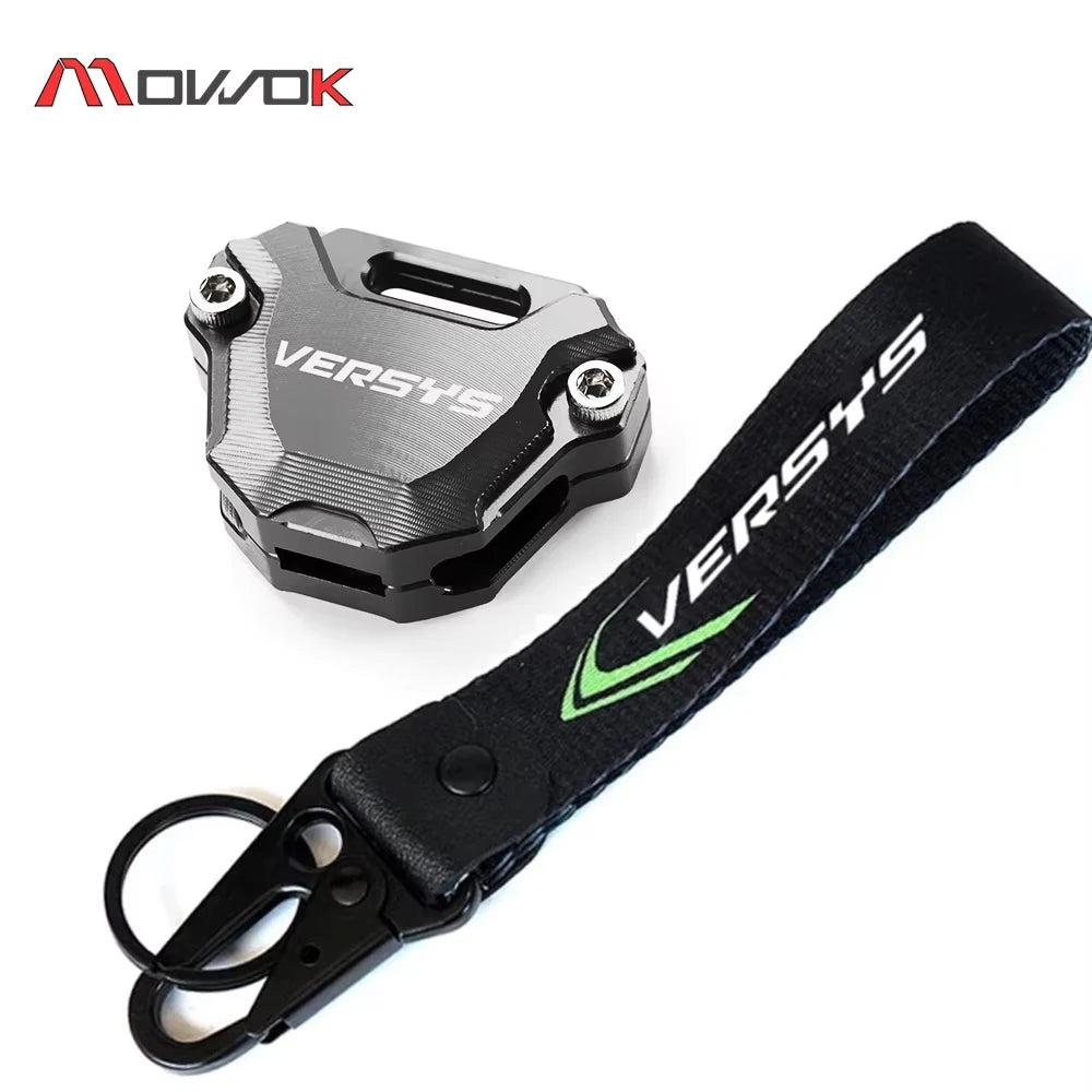 For Kawasaki VERSYS 1000 650 cc Versys650 cc VERSYS1000 2012-2024 Motorcycle Key Chain (Without Chip) Key Case Cover Key Shell