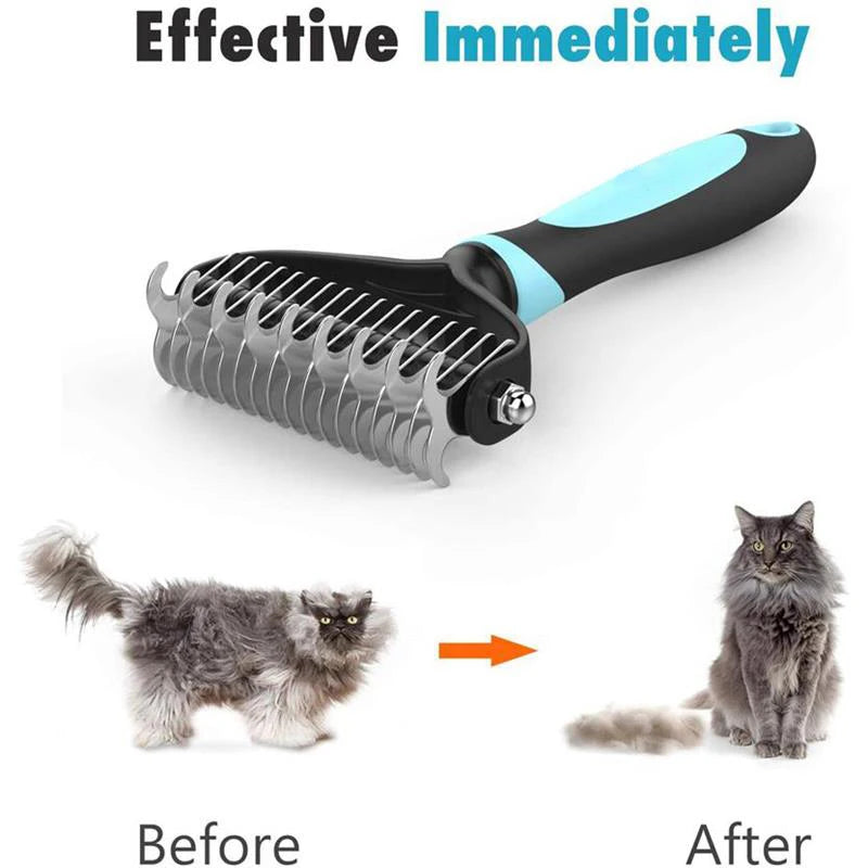 Dog Brush for Pet Hair Remover Grooming Comb - Efficient Hair Removal Tool for Cats And Dogs Pet Hair Brush Accessory