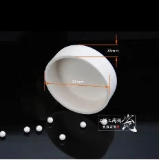 Dental Lab Square Round Shapes Sintered Crucible Sintered Disk Slotted  Crucible Dental Material