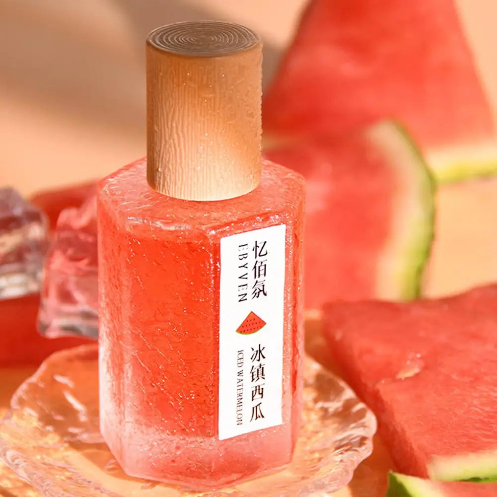 Natural Fruity Unisex Fragrance Sweet Watermelon Peach Litchi Eau De Toilette Fresh Charming Refreshing Women Scent Body Spray