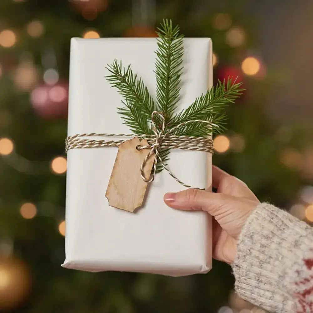 24pcs Christmas Tree Pine Branches Artificial Fake Plants Snow Pines Garland For Christmas Wreath Party Decor Xmas Ornament