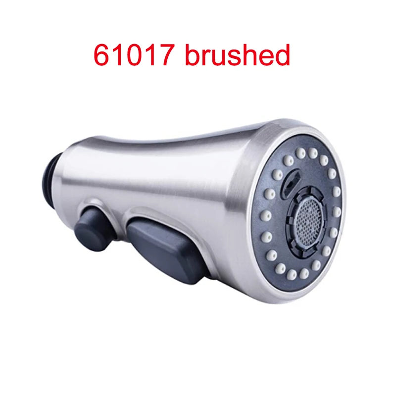 Kitchen Pull Out Faucet Sprayer Nozzle Sprayer ABS Durable Water Saving Shower Spray Head Bathroom Basin Sink Tap Replacement