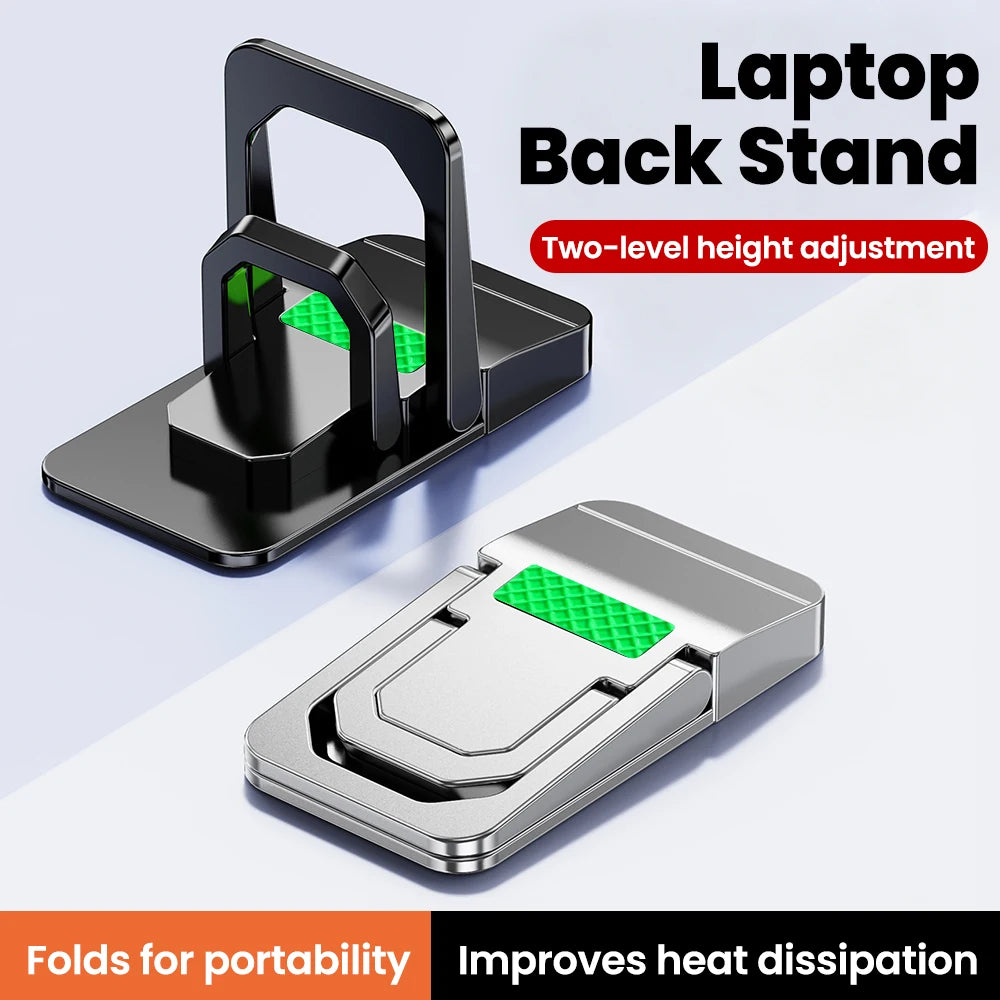 Mini Adjustable Laptop Stand Ultra-thin Folding Portable Holder for MacBook Xiaomi Notebook Cooling Keyboard Support