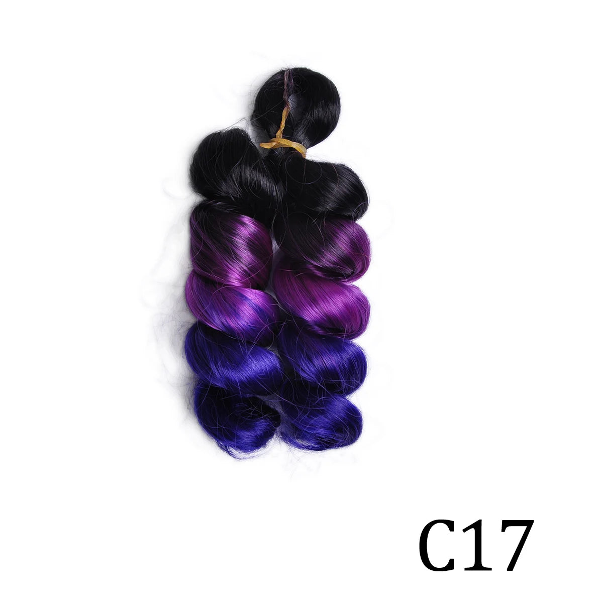 Loose Curly Braiding Hair 12 inch Pre Stretched Bouncy Braiding Hair Easy Braid Crochet Hair Wavy Curls Synthetic Hair Bulk