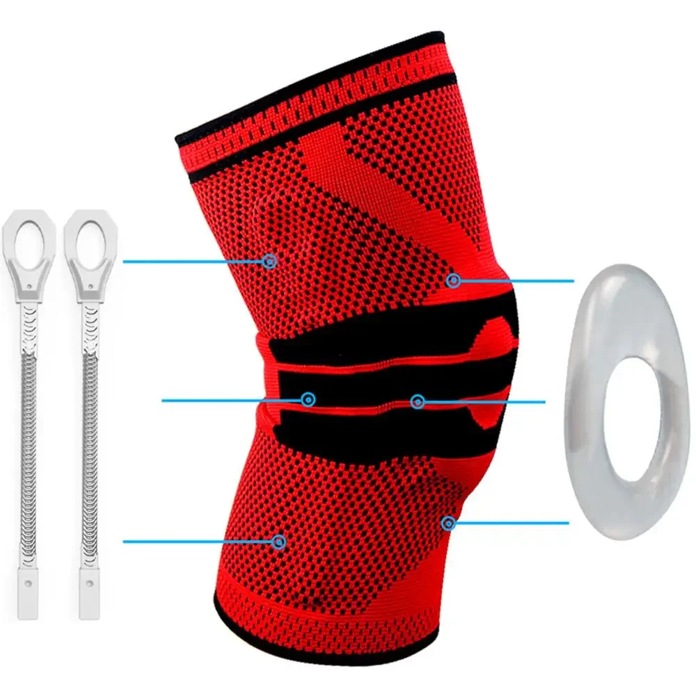 Knee Brace Knee Support Knee Pads Knee Compression Sleeve for Running Meniscus Tear Arthritis Joint Pain Relief Men Women
