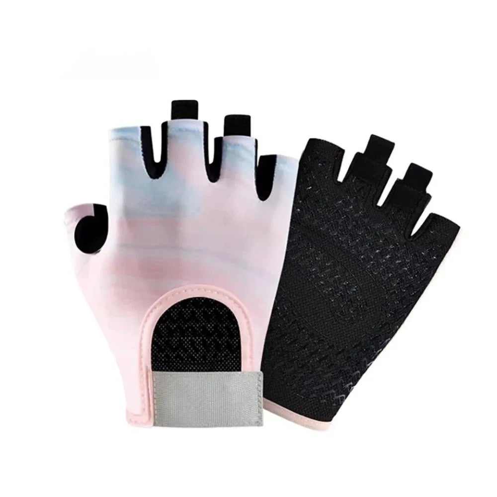 New Wear-resistant Sports Gloves Thickened Non-slip Half Finger Gloves Training Exercise Fitness Gloves Men Women
