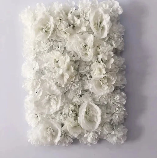 60X40cm Silk Rose Flower Wall Artificial Flowers DIY Wedding Wall Decor Photography Backdrops Hair Salon Background