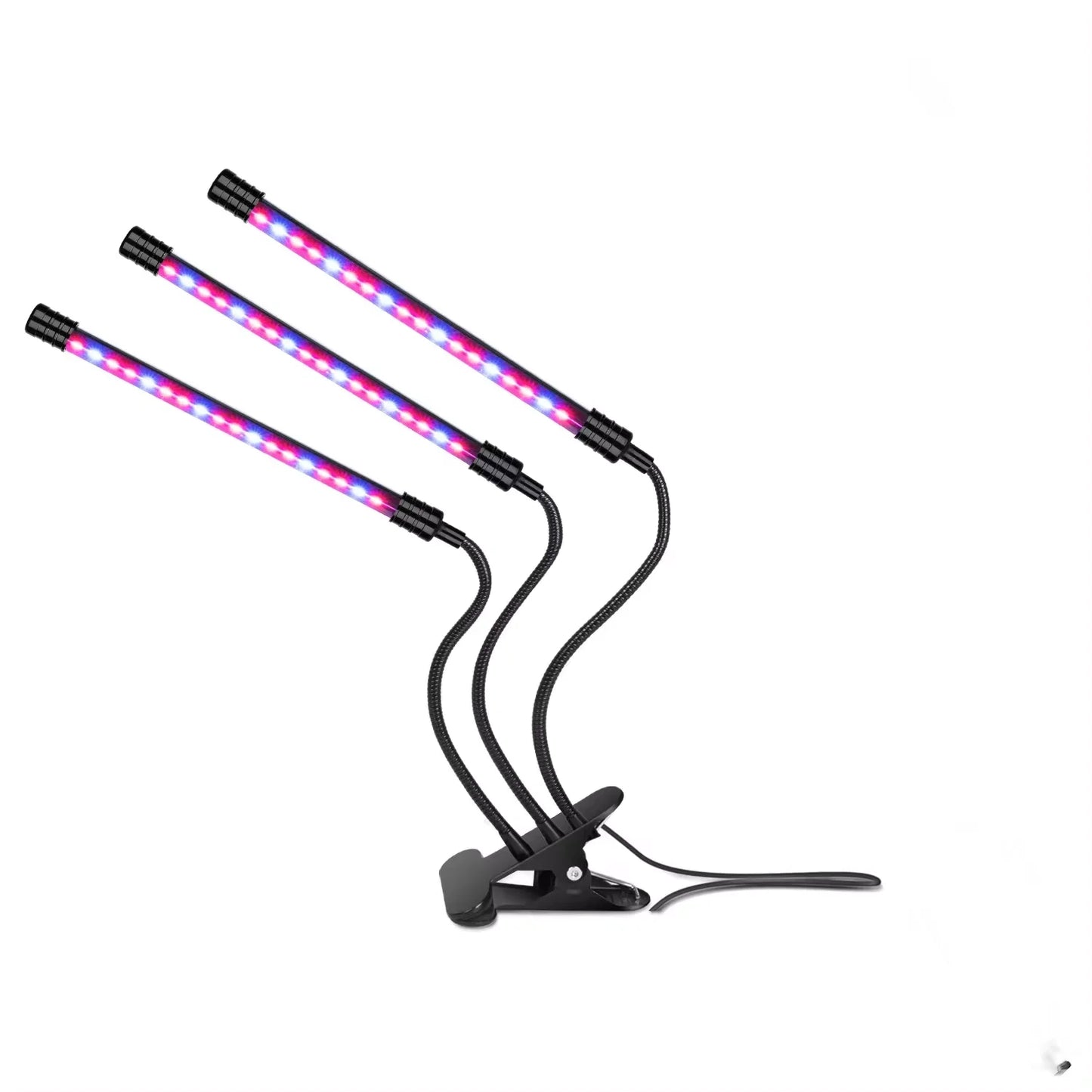 LED USB Grow Light Plants 5V Full Spectrum Light Home Flower Seedling Clip Phyto Lamp Dimmable Timing Control 3/9/12Hours