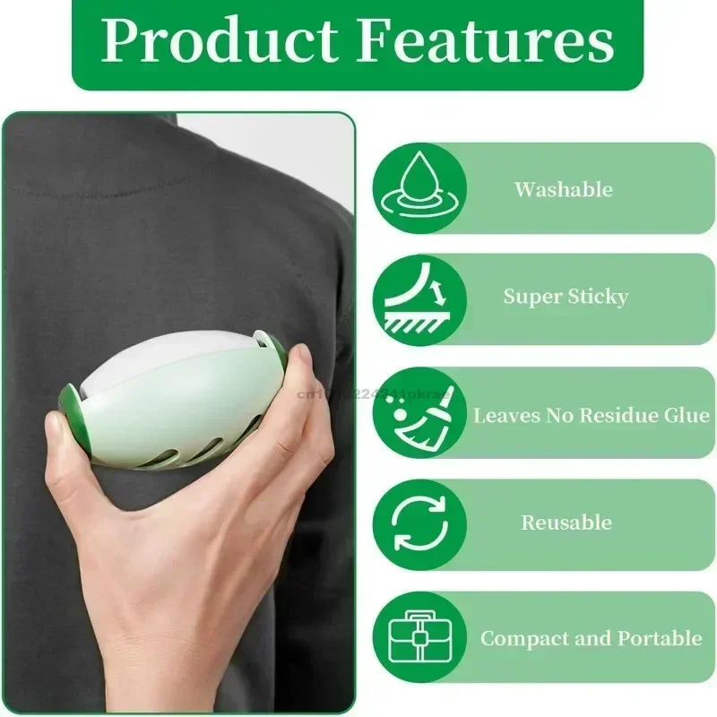 Pet Hair Remover Roller Washable Fur Reusable  Remover for Clothes Lint Cleaner for Cats Dogs Portable Animal Hair Removal Tool