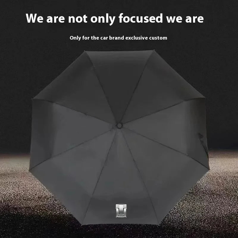 For TANK 300 TANK 400 TANK 500 TANK 700 TANK 800 Car Automatic Folding Windproof Sunshade Umbrella Auto Accessories