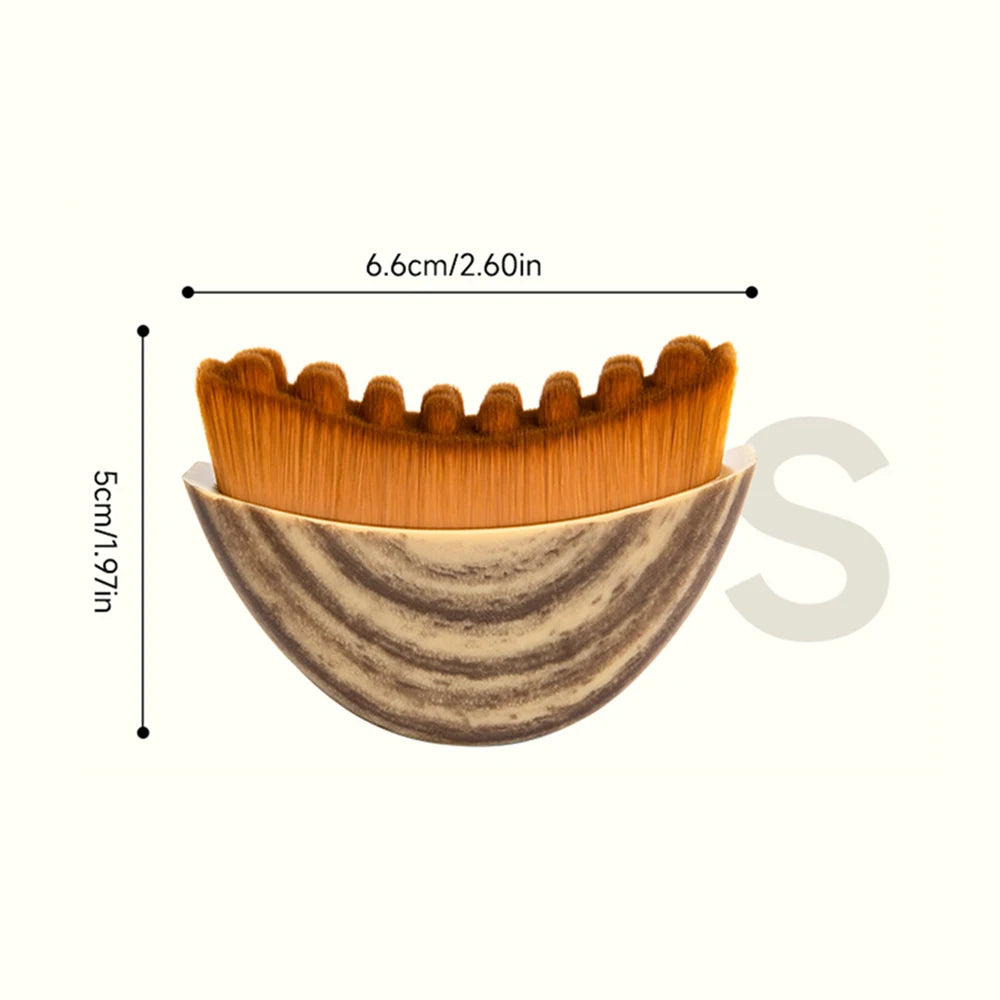Face Massager Spa Body Brush for Dry Brushing Lymphatic Drainage Dry Skin Blood Circulation Tool for Face and Body Care