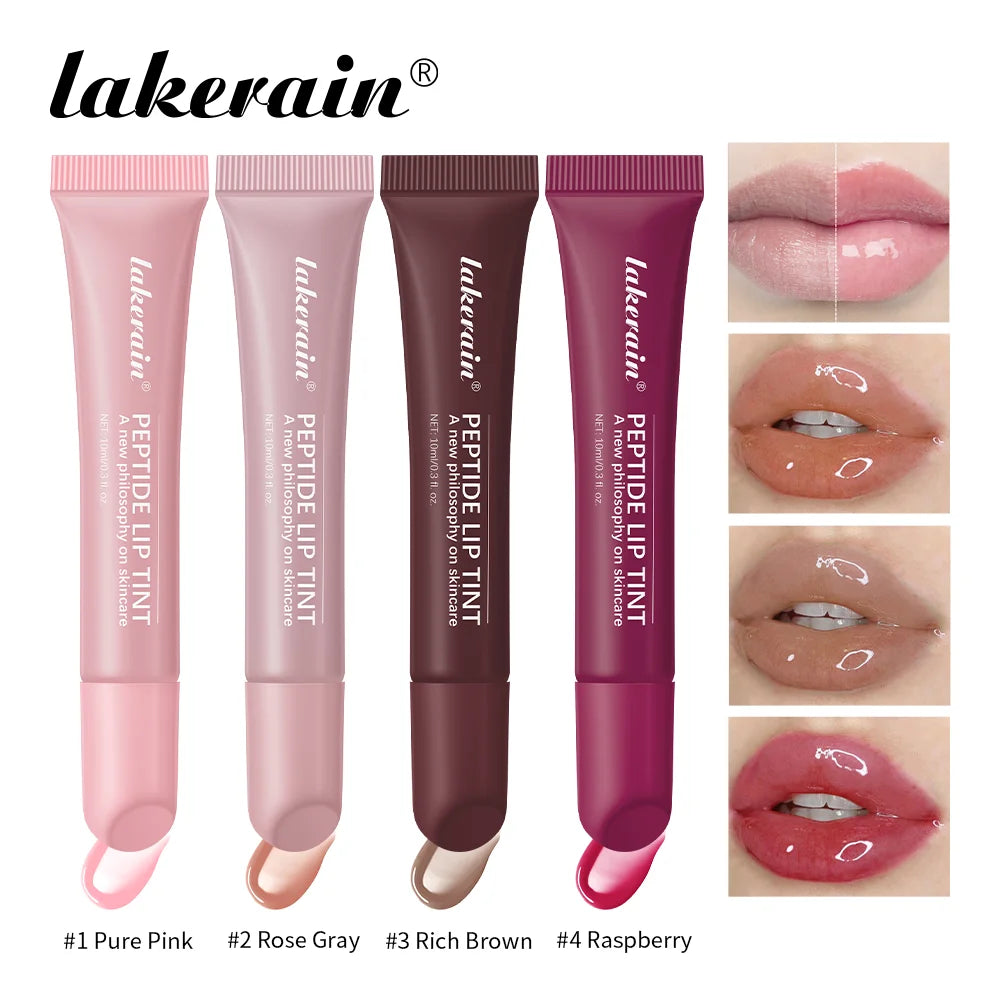 Lip Gross Treatment Moisturizing 10ml Peptide Lip Mask Gel To Remove Dead Skin Lipstick Base Lip Cream Women Lip Care Mask