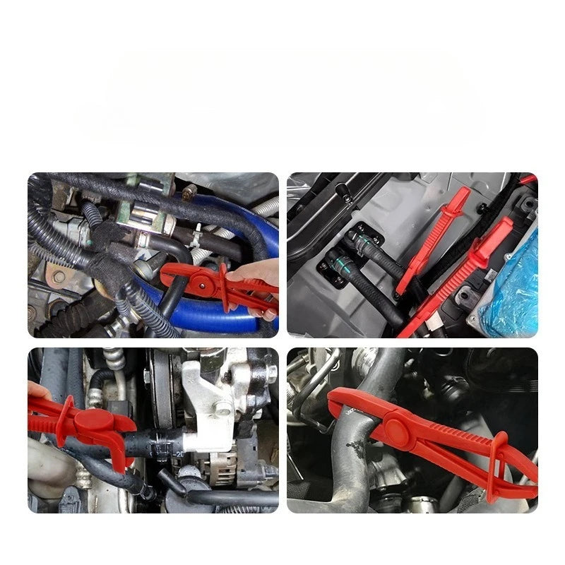 3-piece Set of Plastic Oil Pipe Cutting Pliers, Oil Pipe Sealing Pliers, Oil Pipe Clamping Tools Tools Set